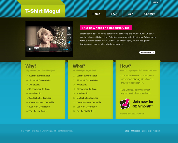 Time Warp PSD theme